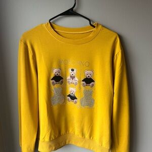 Moschino Golden Teddy Bear Pullover